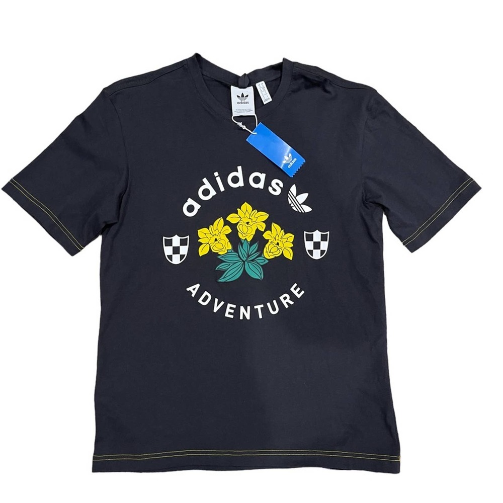 NWT adidas ORIGINALS MEN'S Sz Small ADVENTURE GRAPHIC MEN'S T-SHIRT